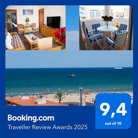 El Tiburon - Piso Con Espectaculares Vistas Al Mar - Solo Para Familias Ideal Para 4 Personas - Aire - Calefaccion - Ganador Award 2025, 2024, 2023, 2022 Playa de Gandia Екстер'єр фото